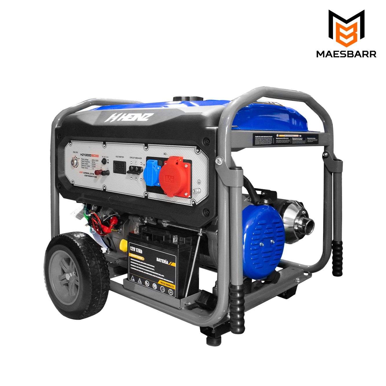 GENERADOR GASOLINERO TRIFÁSICO 8.0/8.3KW-18HP